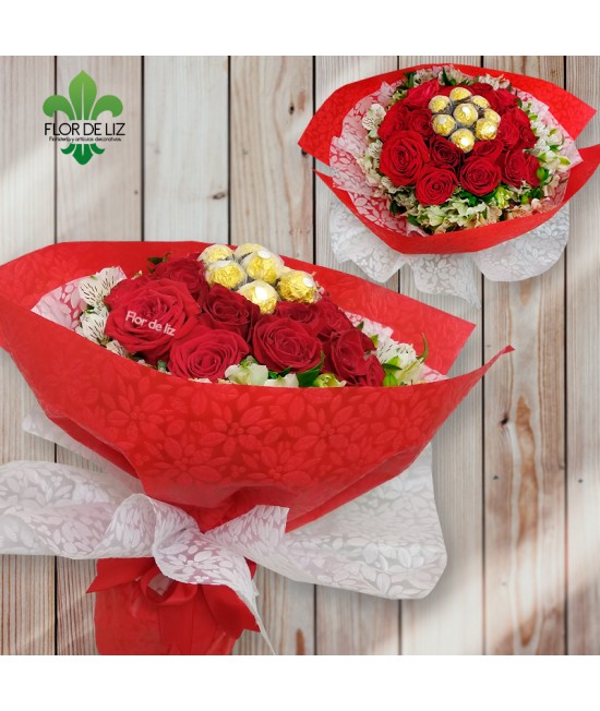 RAMILLETE ROJO PASIÓN RAMILLETE ROJO PASIÓN